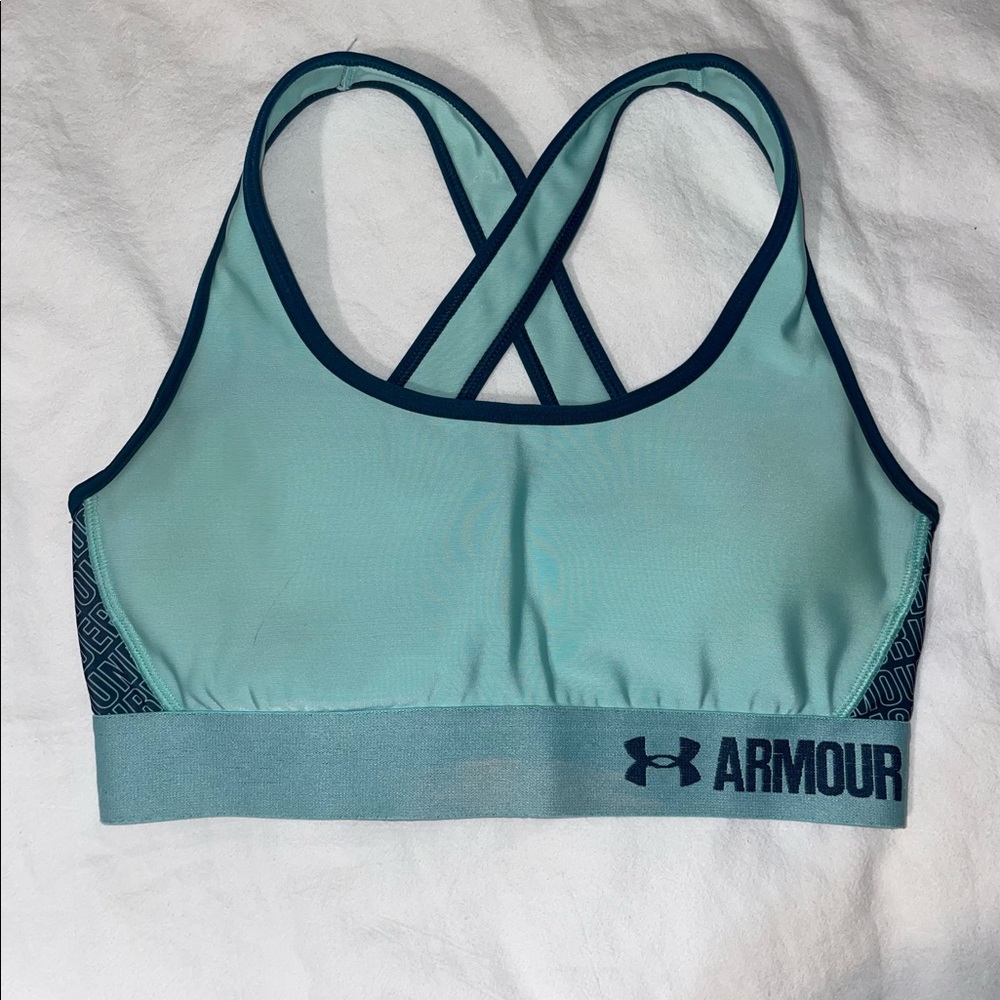 Under Armour Teal/Green Sports Bra
